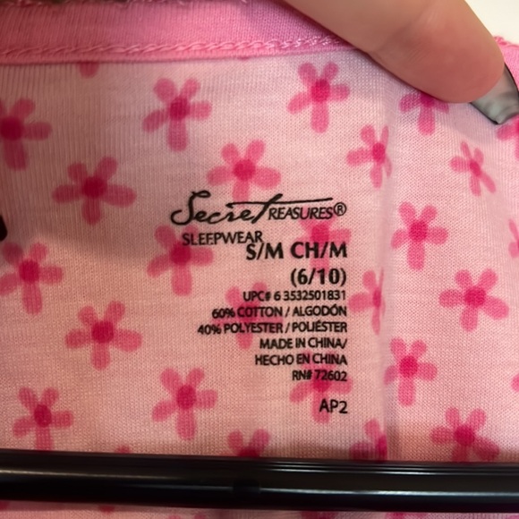 Pink Cat Nap Sleep Dress - Picture 3 of 3